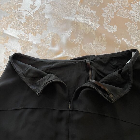 Joseph Ribcoff black long dressy skirt size 10 - Picture 9 of 11